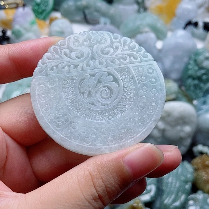 吊坠(不含链)未镶嵌翡翠1