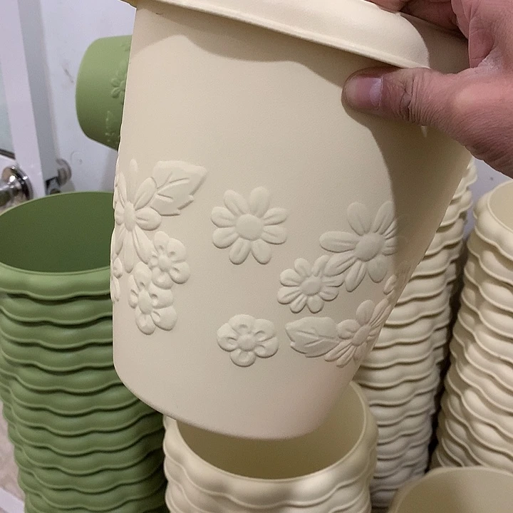 浮雕口24高24米白3个