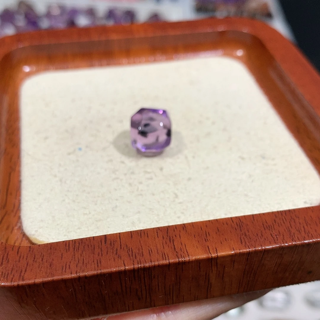 无非金属紫海胆菠萝珠打孔定制不退换