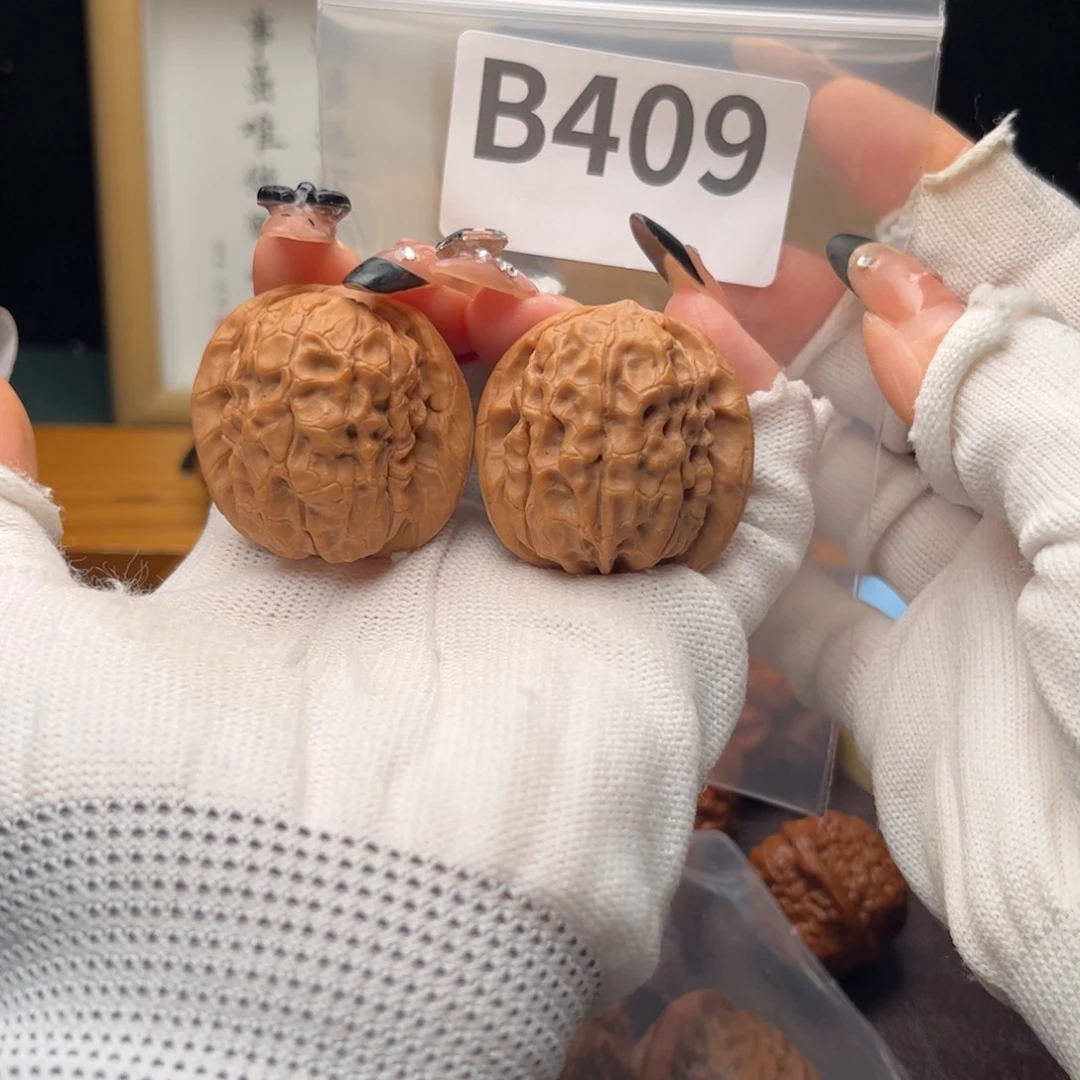 把件文玩核桃36甲骨文b409