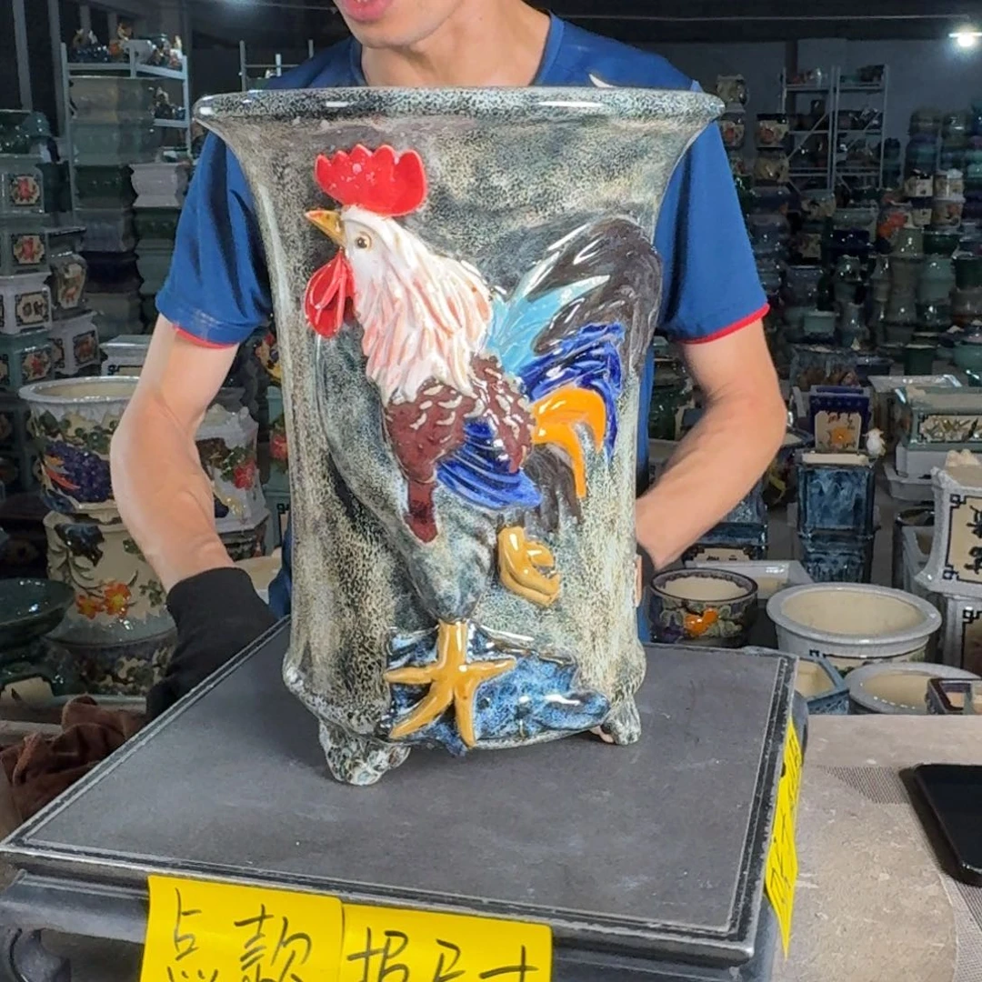 一风堂石湾花盆 内18*26
