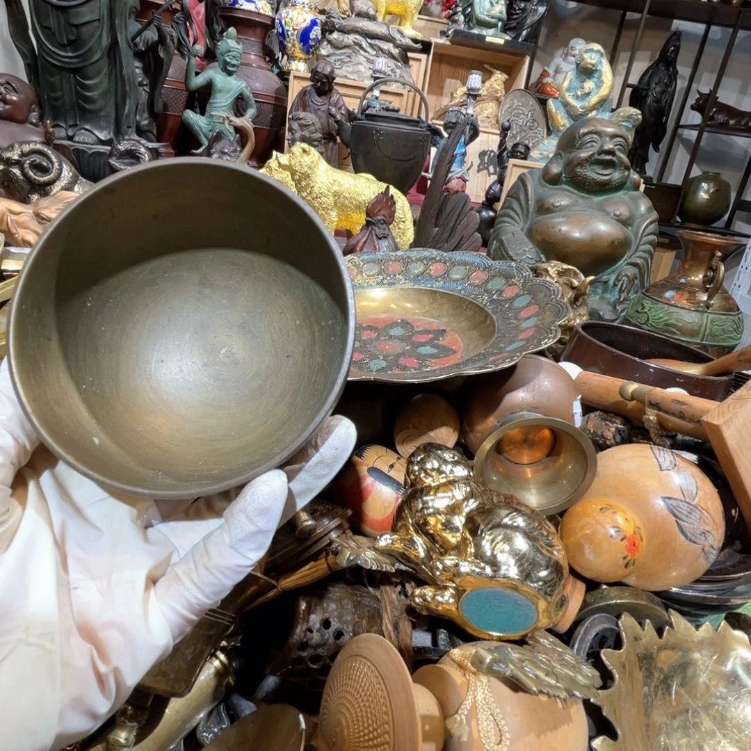 大阪回流铜器摆件33