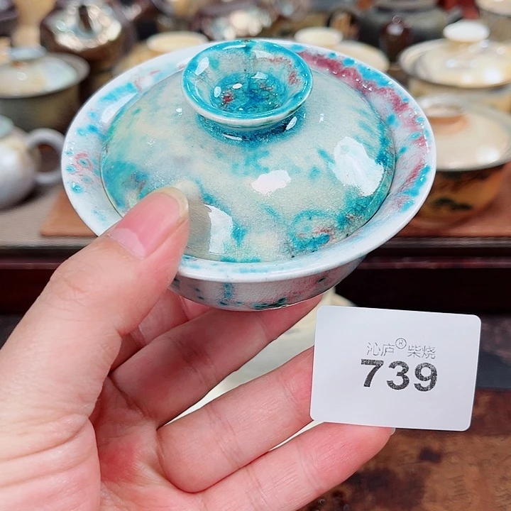 沁庐柴窑古法柴烧全手工茶具