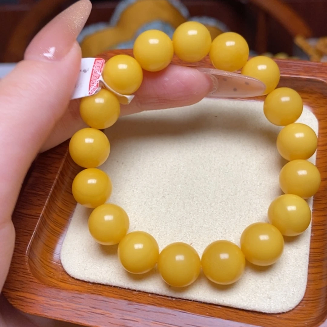 【闪购商品】蜜蜡手链未镶嵌手串