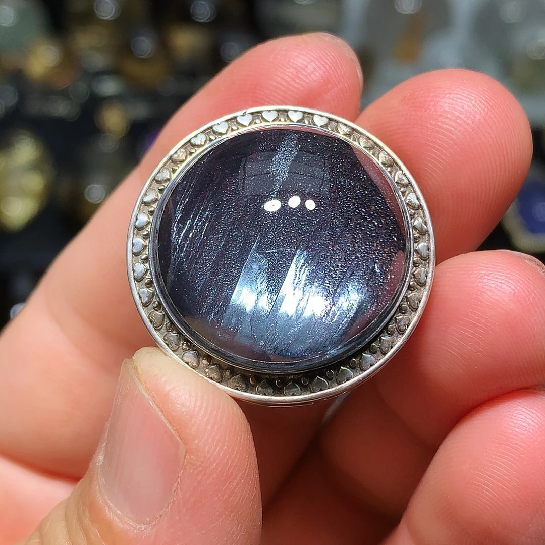 银S925镶嵌珠宝半成品水晶定制款