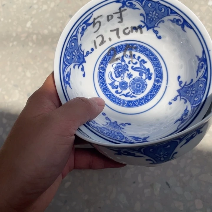 摆件景德镇高温细白瓷餐具