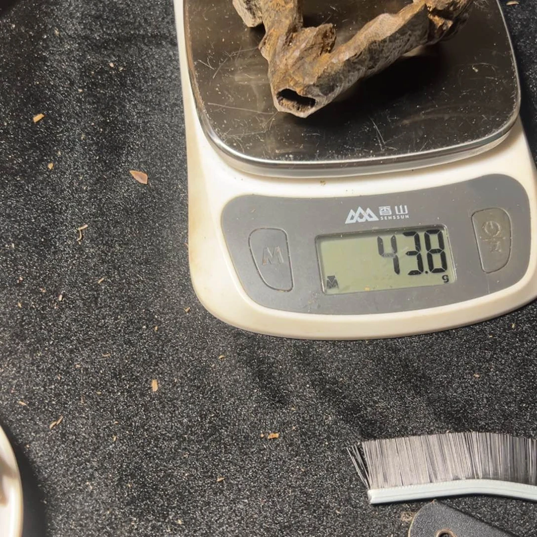 爱***玩香榧木陆河十字扎43克