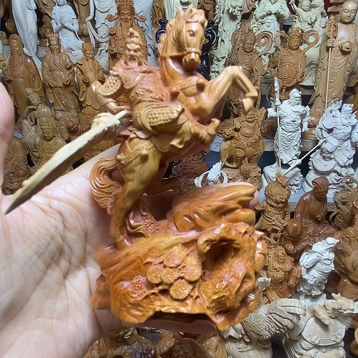 柏木（崖柏）战马关公 微瑕