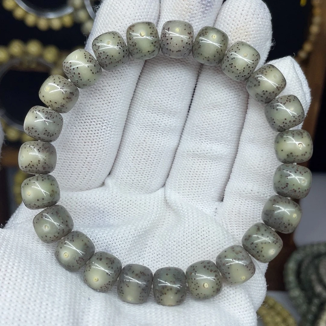 手串星月菩提10-9，黑冰大眼睛