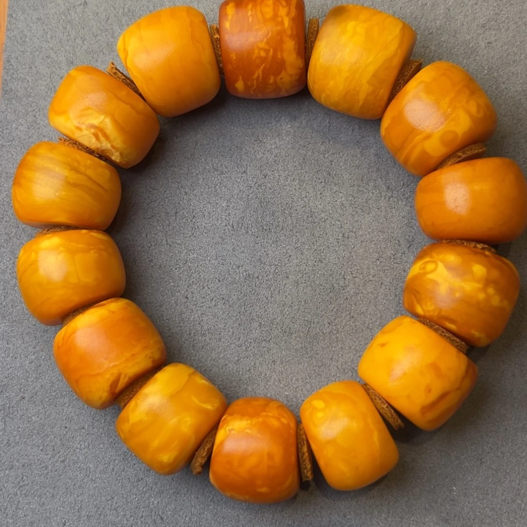 蜜蜡未镶嵌吊坠(不含链)