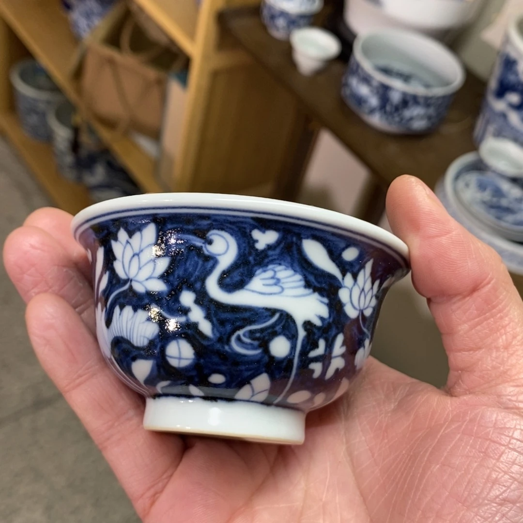杯景德镇手工手绘茶具