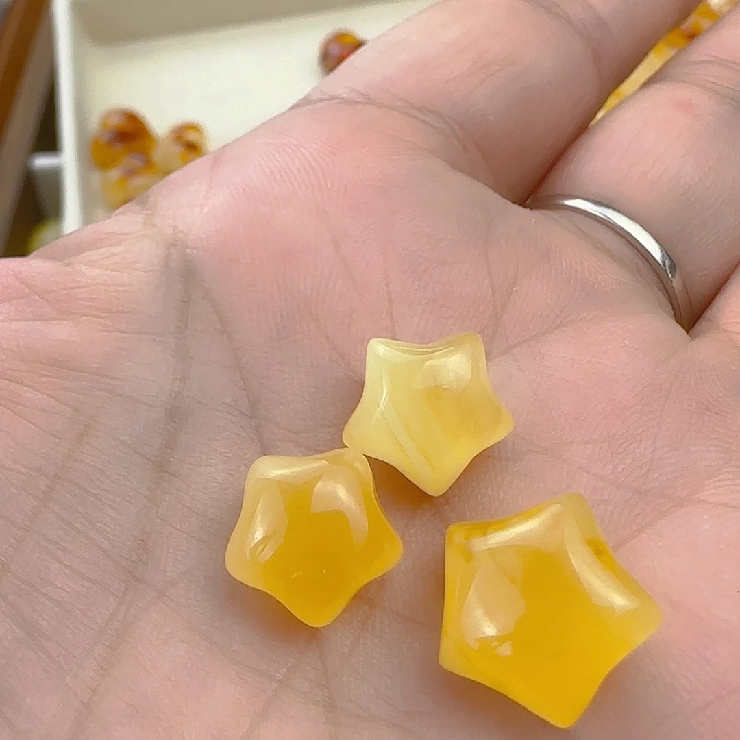 未镶嵌琥珀珠宝奇石精品俄料备注打孔