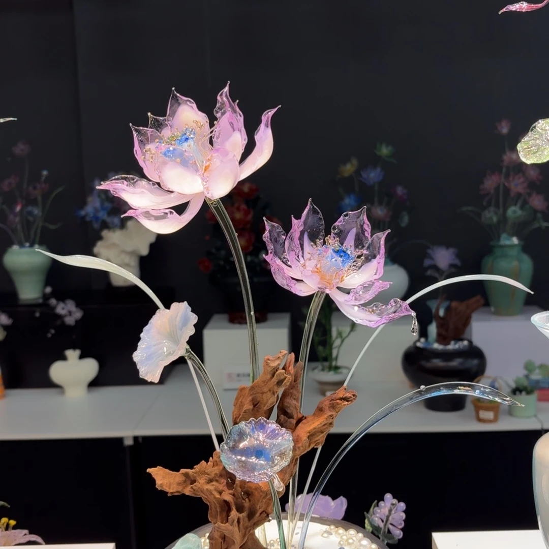 手工艺品琉璃紫气东来好运连连01