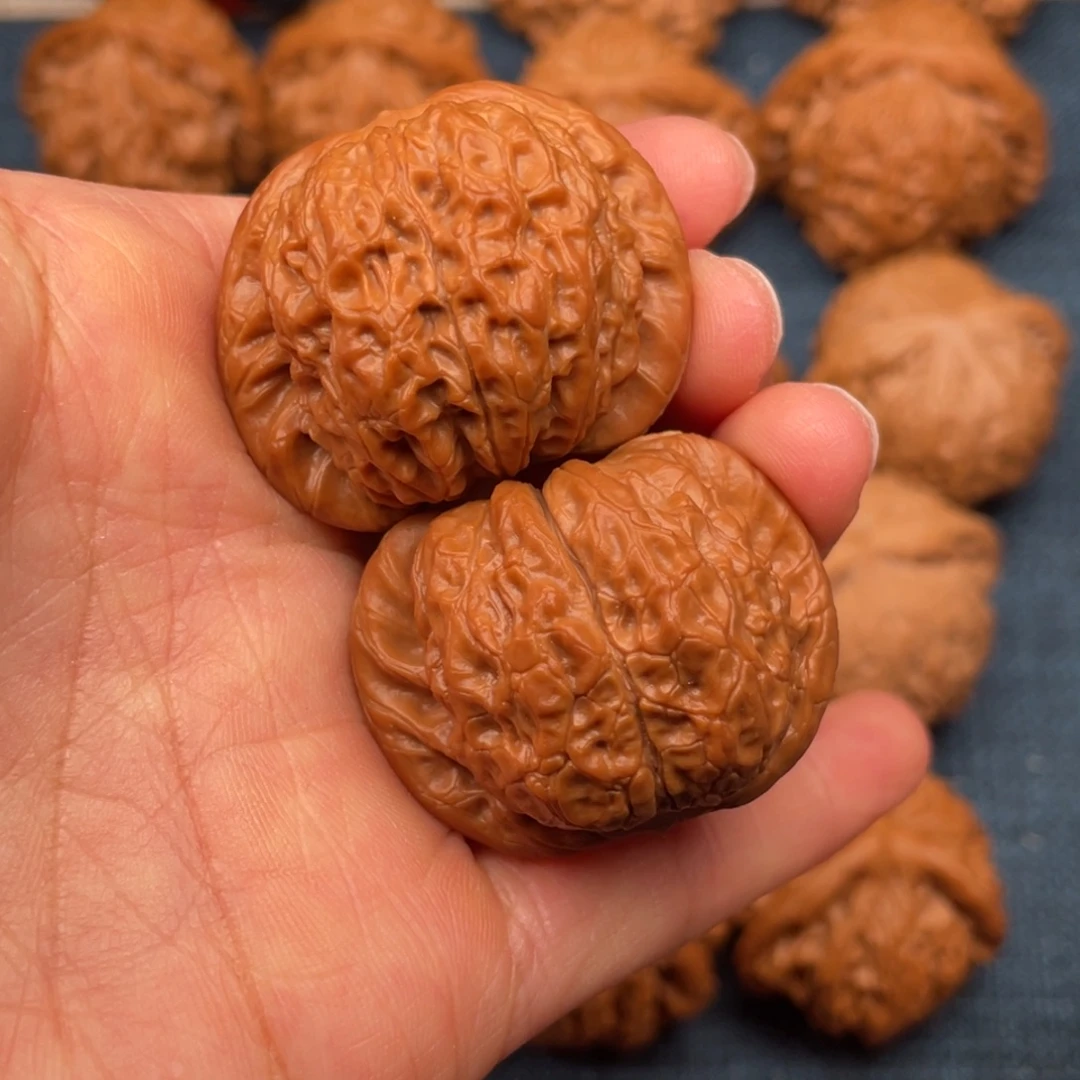 文玩核桃把件37全品毕业血麒麟