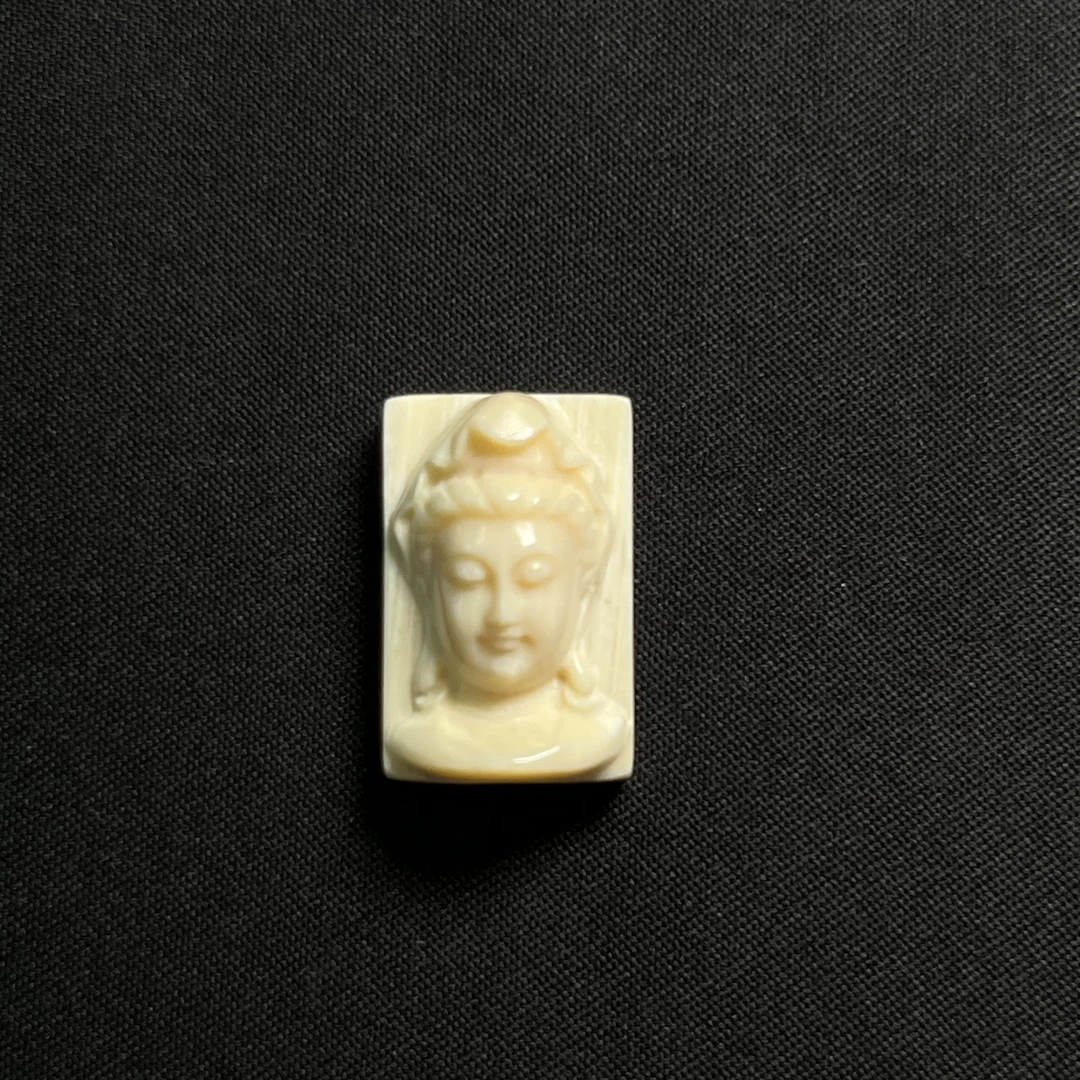 H5536 观音背云 只做天然猛犸牙