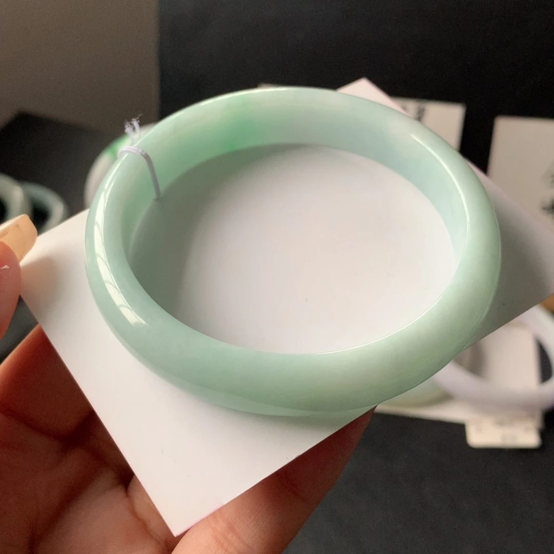 翡翠未镶嵌手镯27号62-12.3-7.9