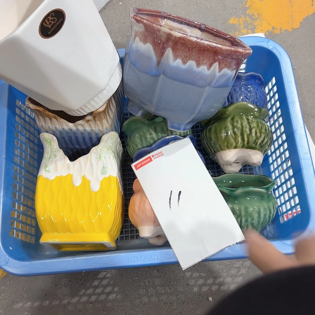 陶瓷陶瓷花盆，多肉花盆