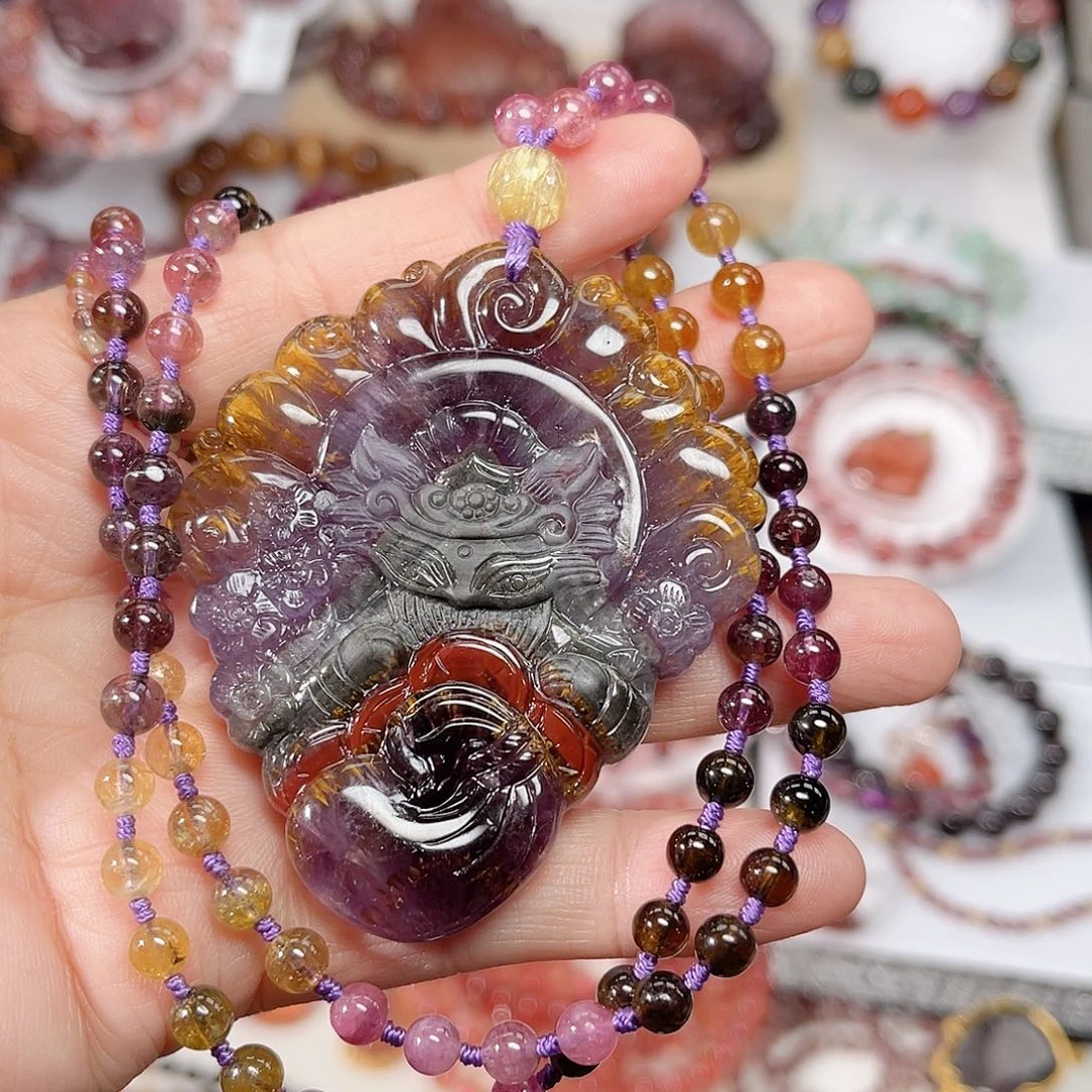 颈饰未镶嵌水晶订制