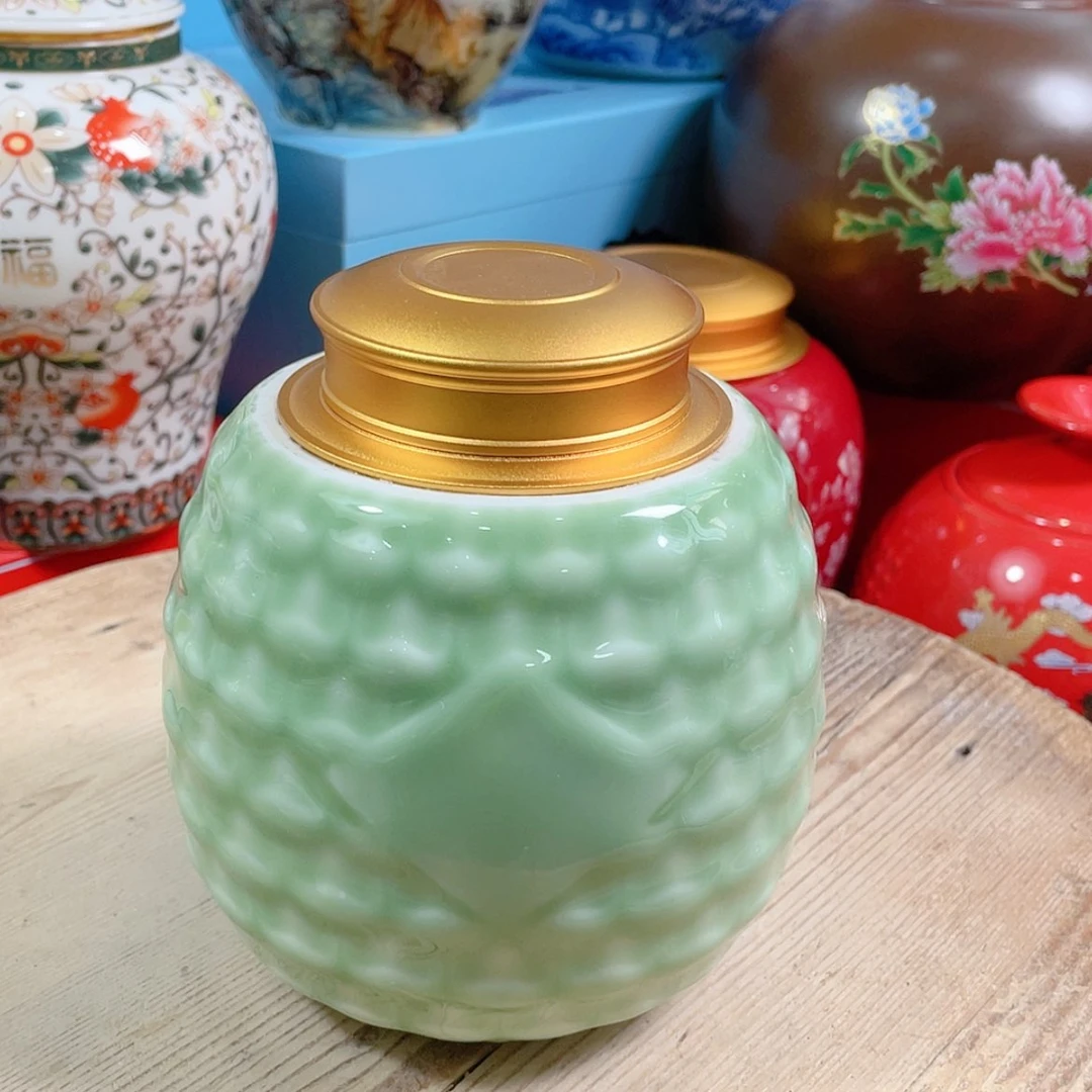 【闪购商品】罐陶瓷茶叶罐密封罐