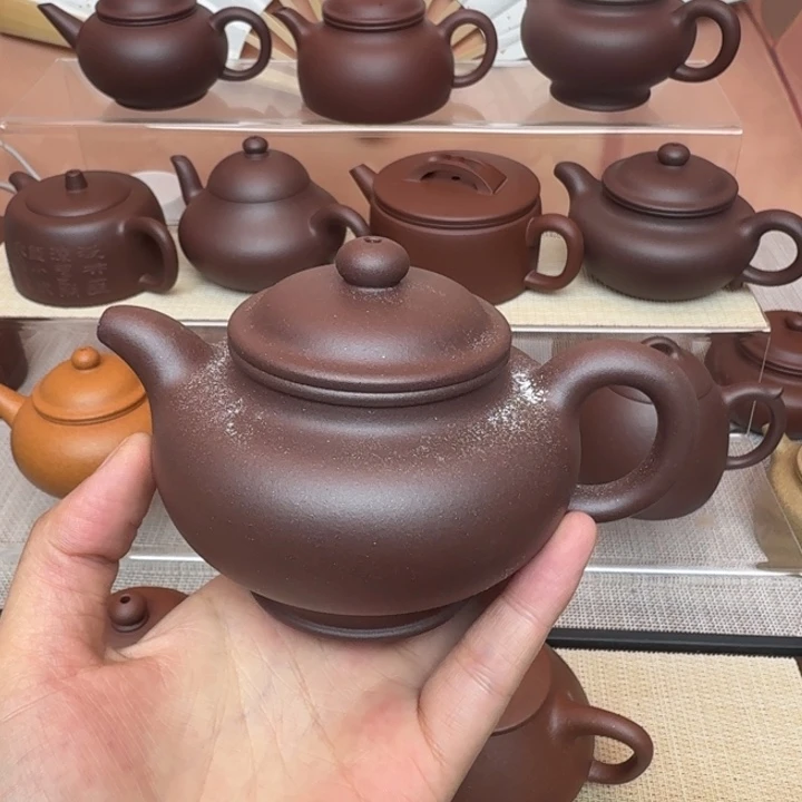 鱼***白紫砂茶壶掇只225cc