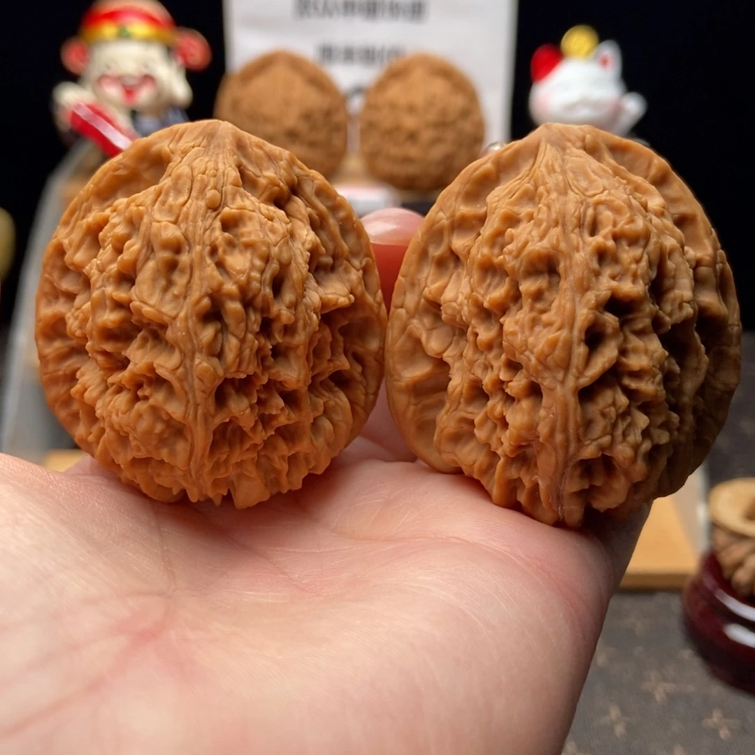 把件核桃44.5-44-46全品老树最大尺精品高炮