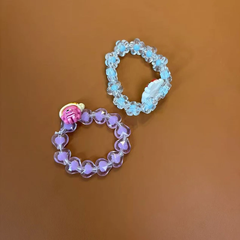 合金仿水晶手链 F275 甜美风日韩女手链可爱百搭手链