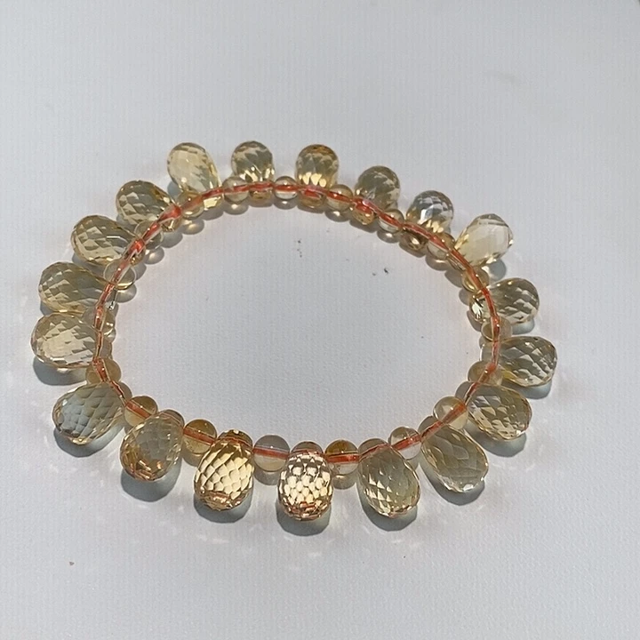 水晶无未镶嵌巴西黄水晶