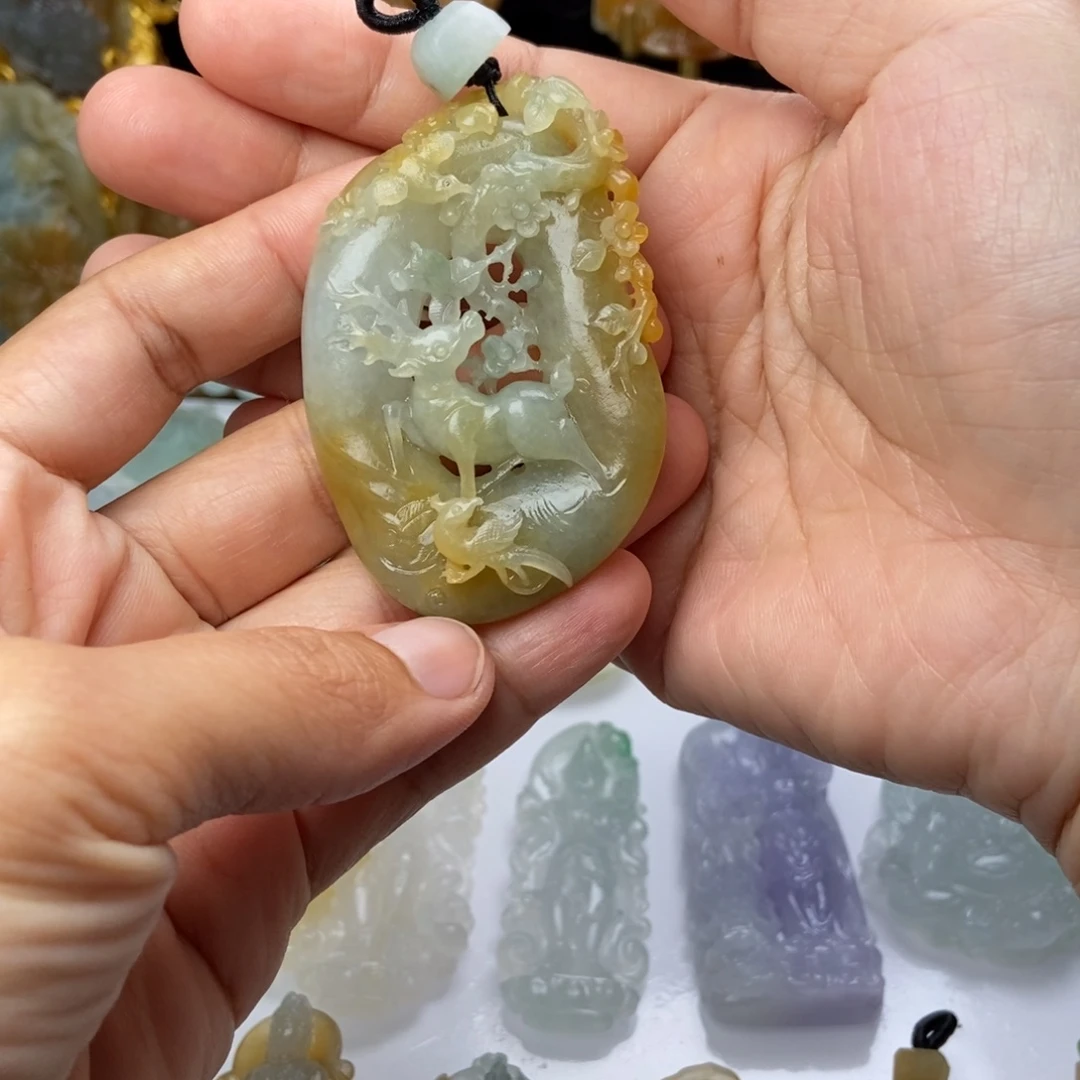 定制翡翠未镶嵌定制翡翠