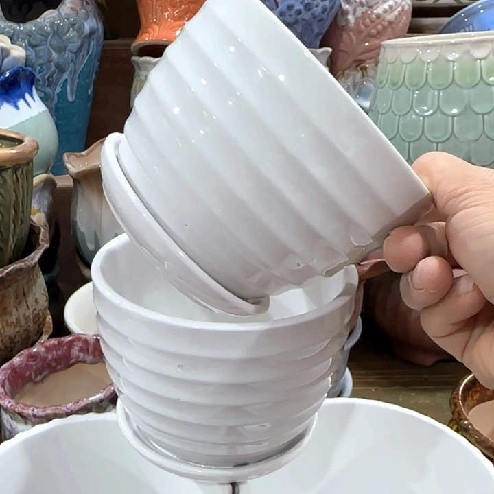 不清楚问客服，多肉绿植花盆，有孔