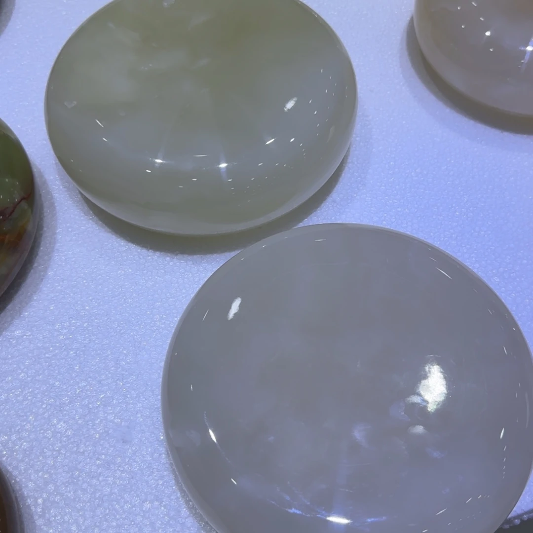 蒋***哥石材18分桌面圆饼摆件