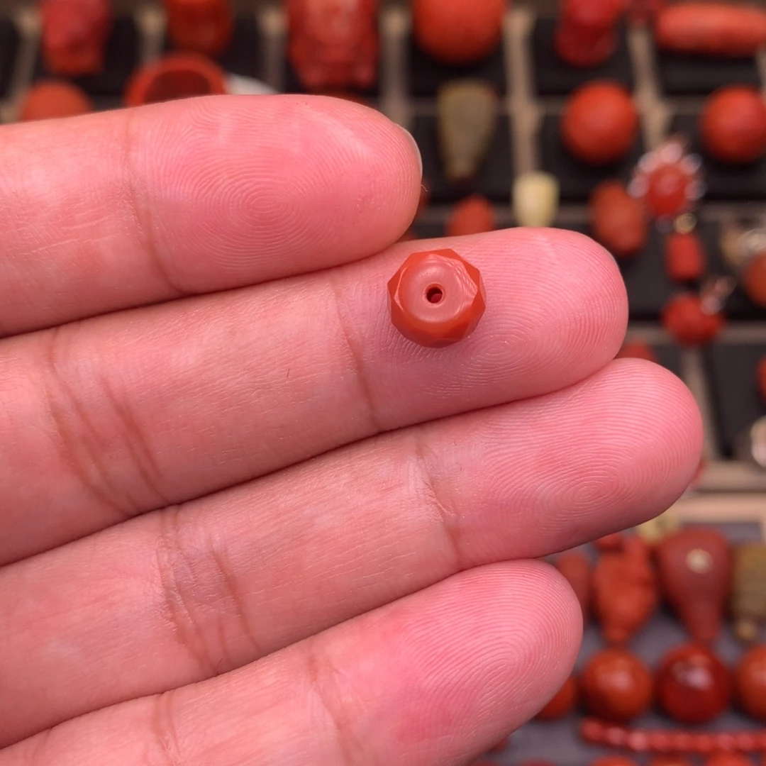 南红玛瑙未镶嵌无相直切隔片8+/4+