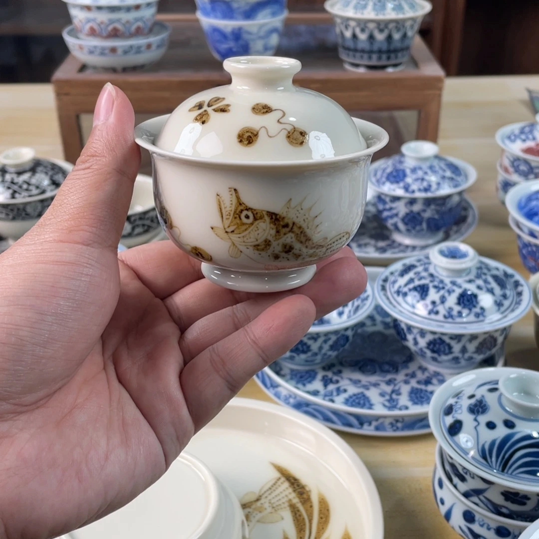 景德镇手工手绘茶具