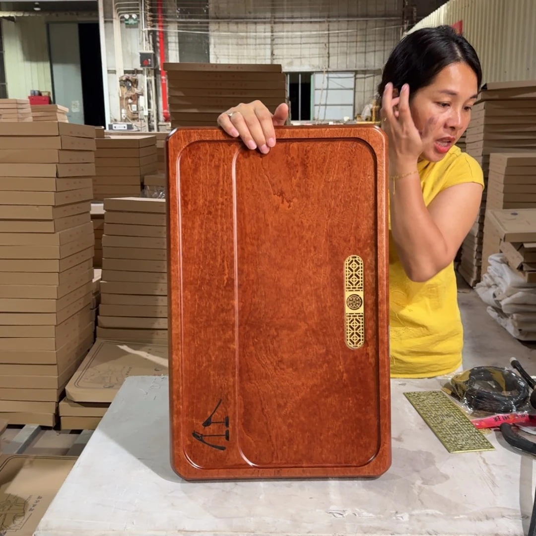 花梨木茶盘55*35尺寸