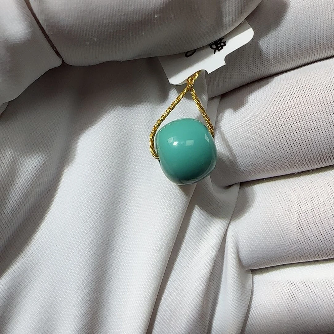 绿松石未镶嵌10mm➕老型单珠