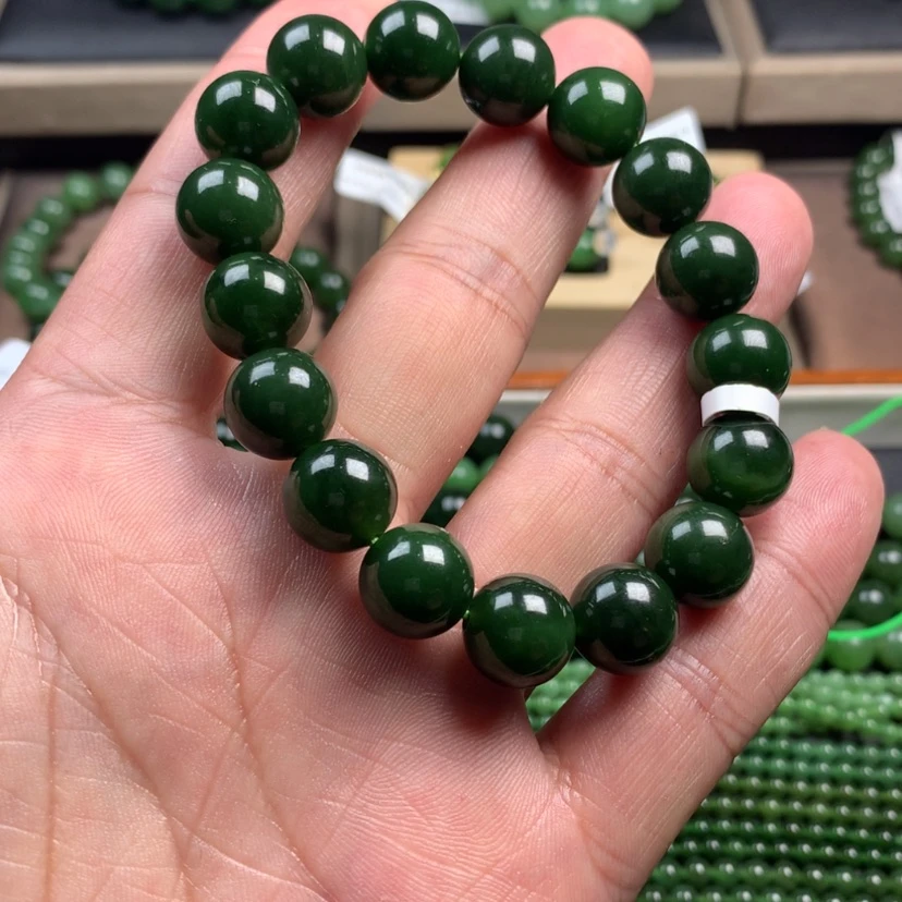 【闪购商品】和田玉（碧玉）手链未镶嵌M***o12