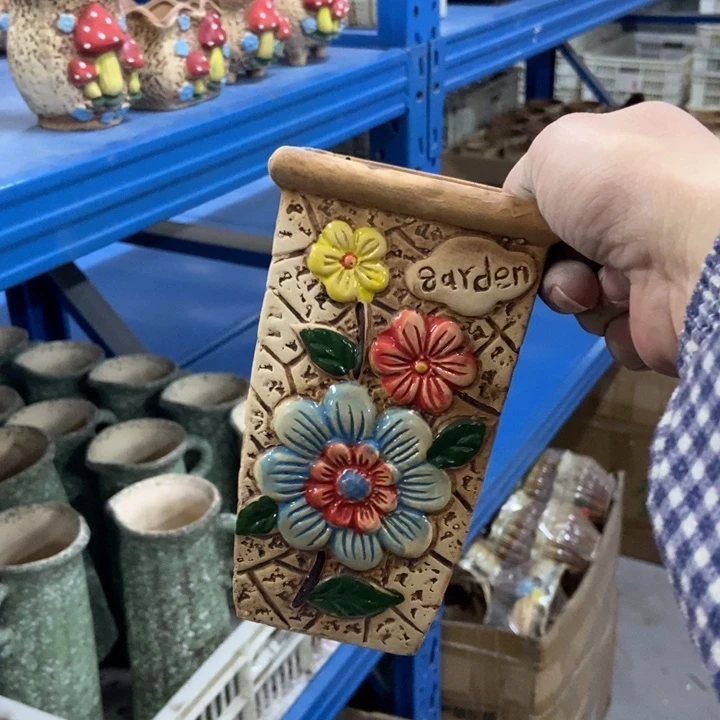 陶瓷花盆单场满9.9发10*17