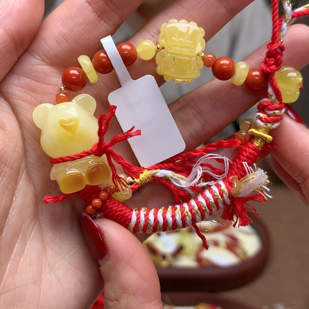 琥珀吊坠(不含链)未镶嵌