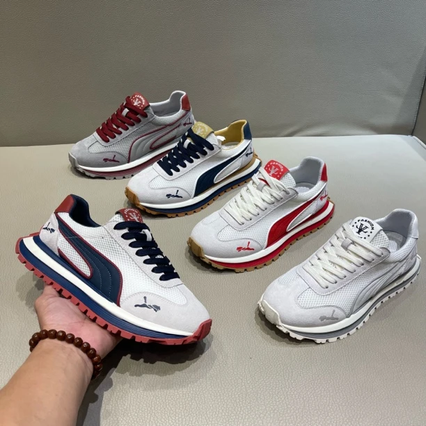 2025夏季新款厚底低帮韩版透气休闲鞋老爹鞋时尚百搭运动男鞋