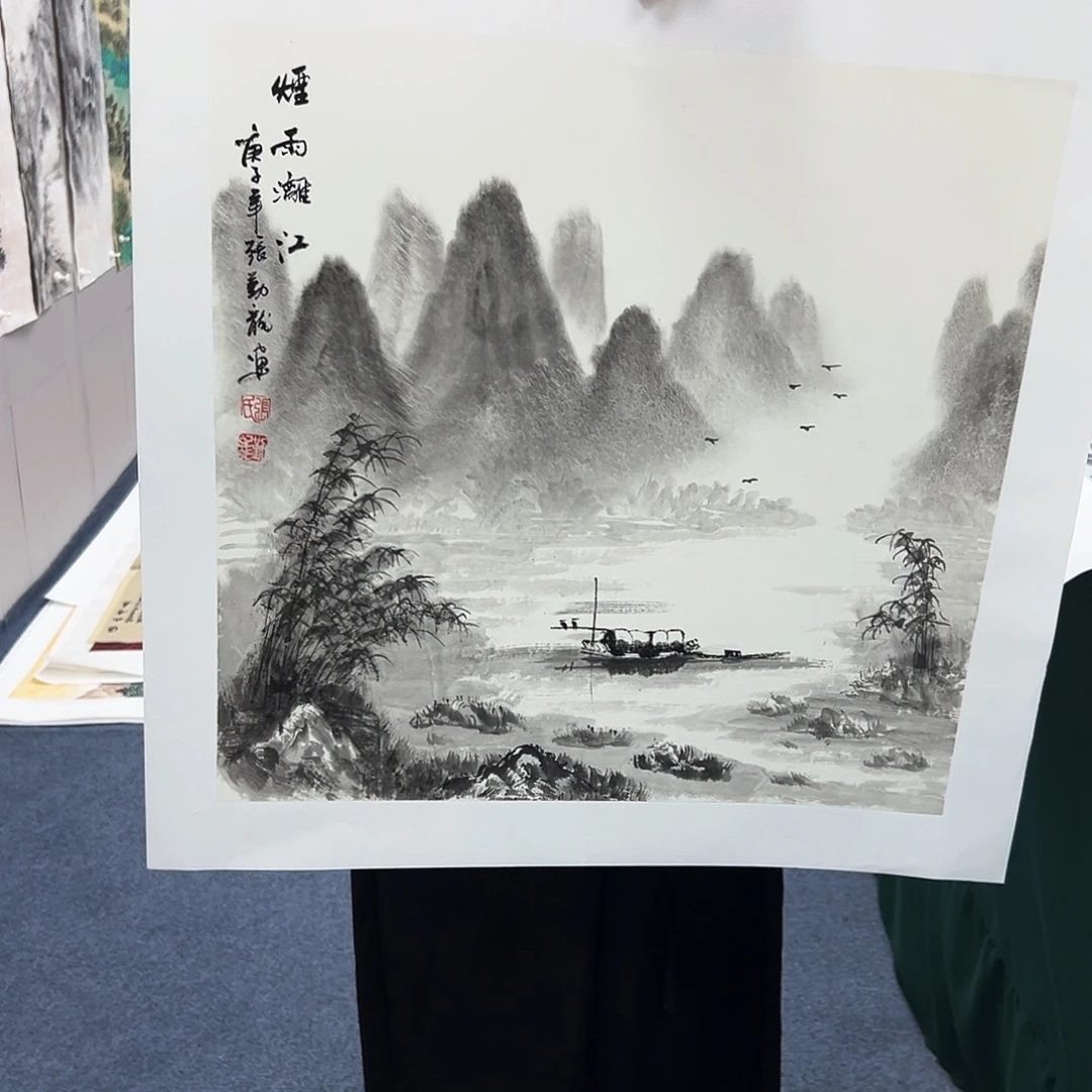 国画宣纸国画纯手绘作品