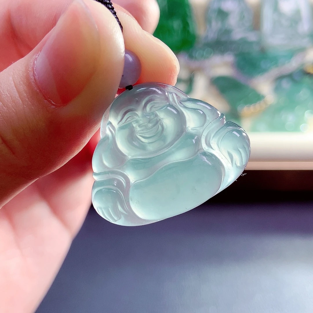 【闪购商品】翡翠未镶嵌颈饰天然