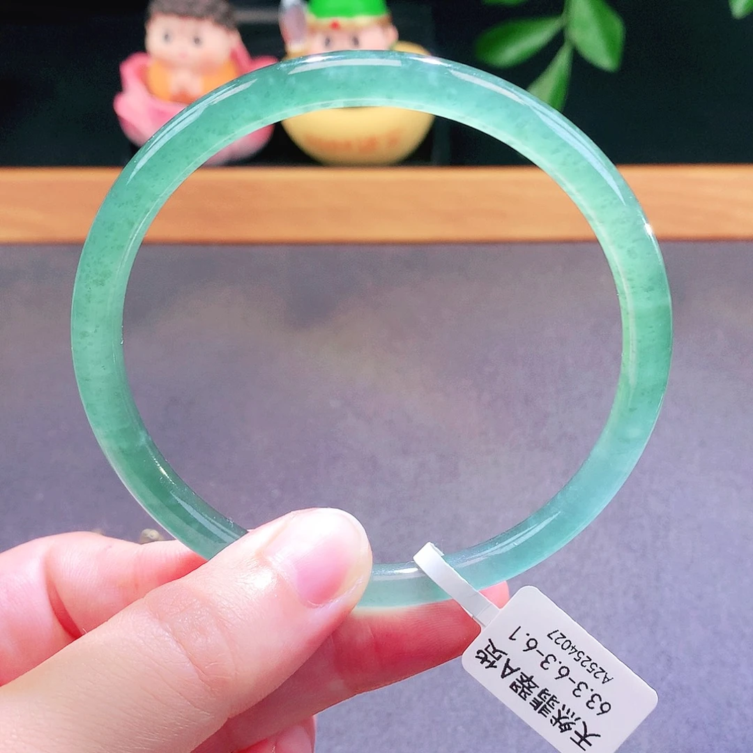 翡翠未镶嵌手镯天然翡翠
