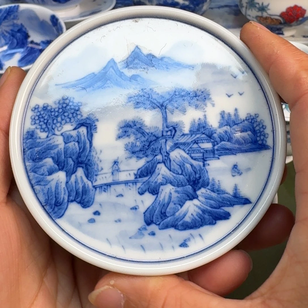 陶瓷景德镇纯手绘茶具圆圆235