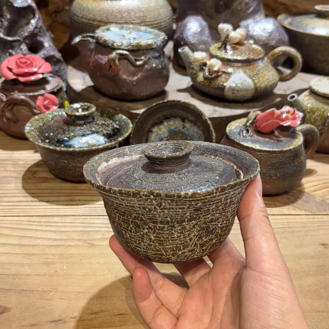 柴烧茶具福利来啦