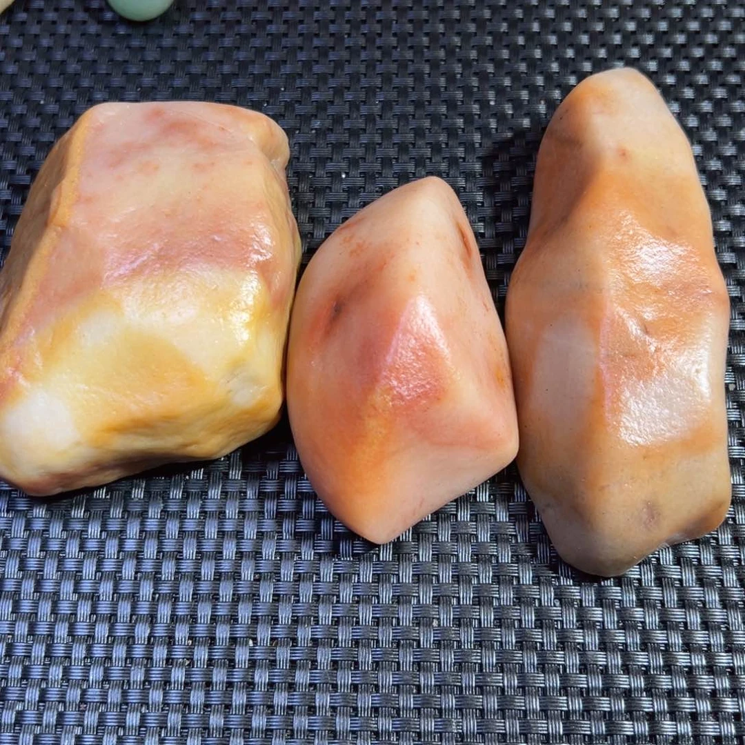 可*静辉品石金丝玉原石