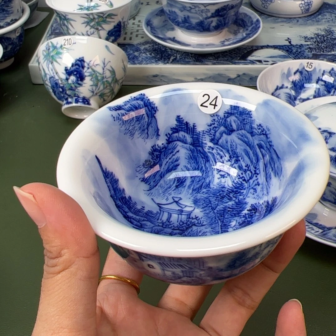 木木景德镇纯手工纯手绘茶具24