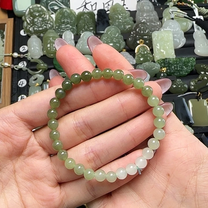 未镶嵌手串和田玉