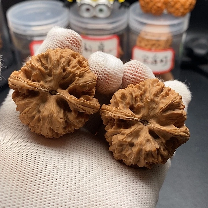 把件文玩核桃野牛