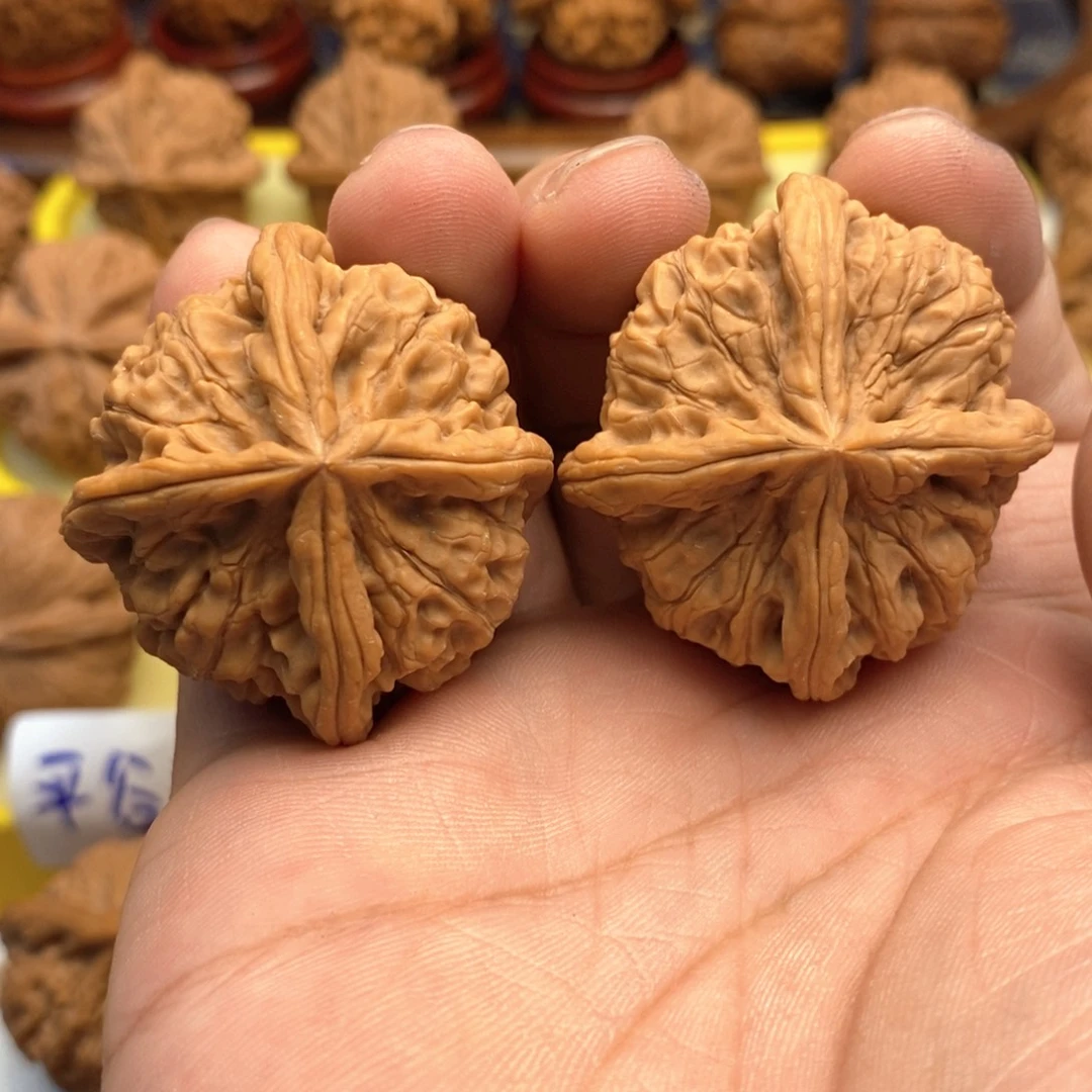 吊坠文玩核桃42尺 全品玉玺正四棱 53