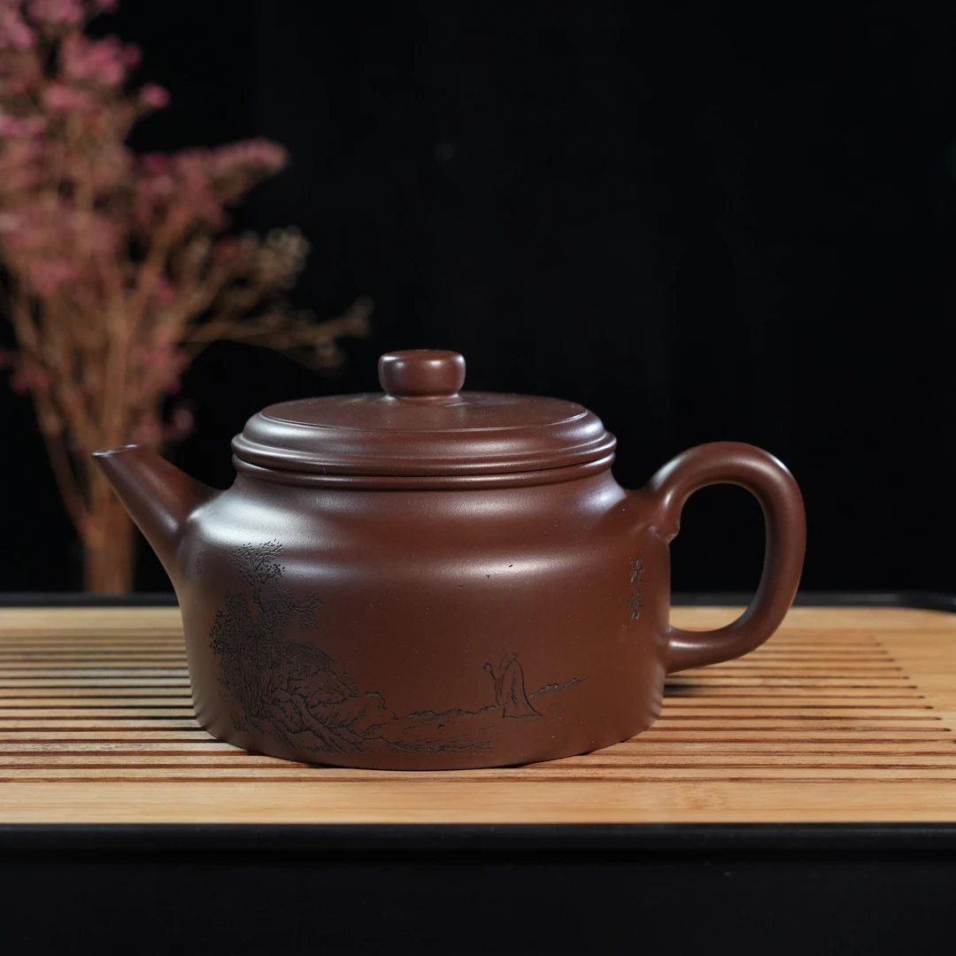 Z-XSJ-013   许时娟  宜兴手工紫砂   德钟