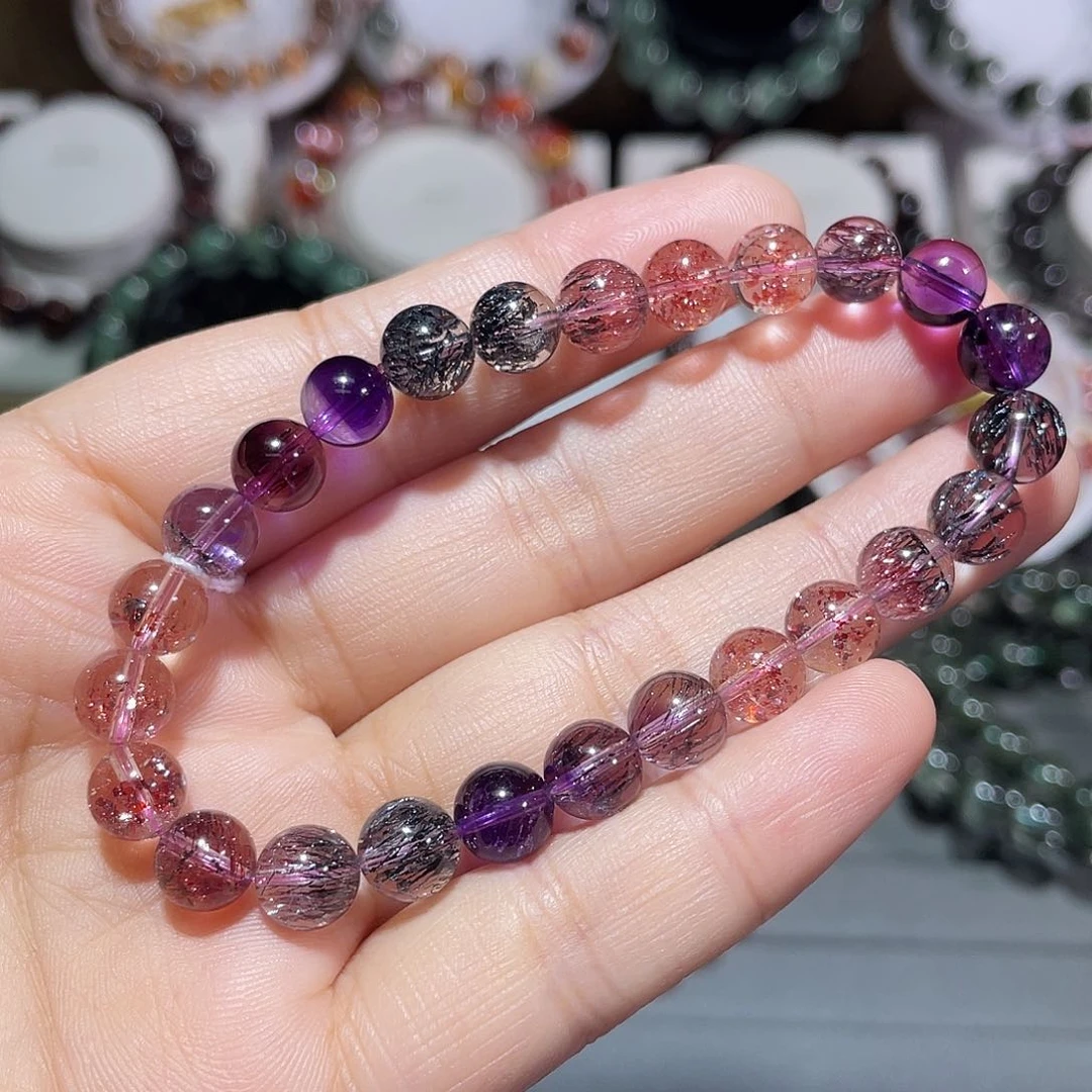 水晶手链未镶嵌超七手串